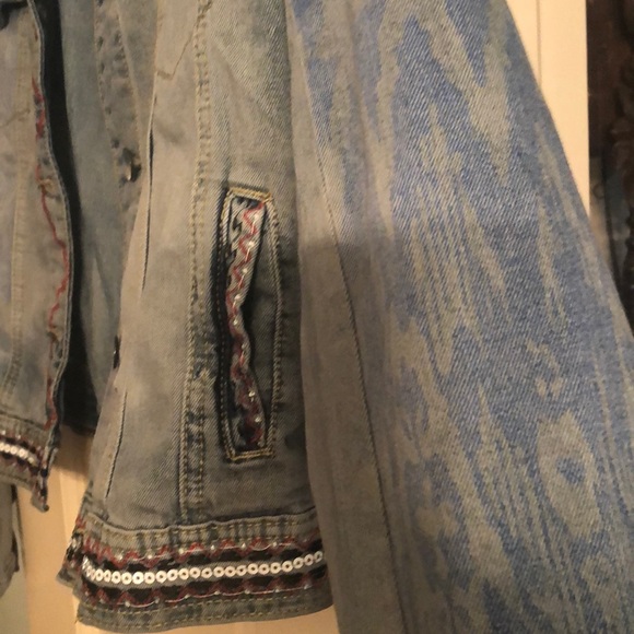 Desigual Jadi Wanita denim embellished jacket - Picture 6 of 6